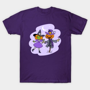 Witch and Scarecrow T-Shirt